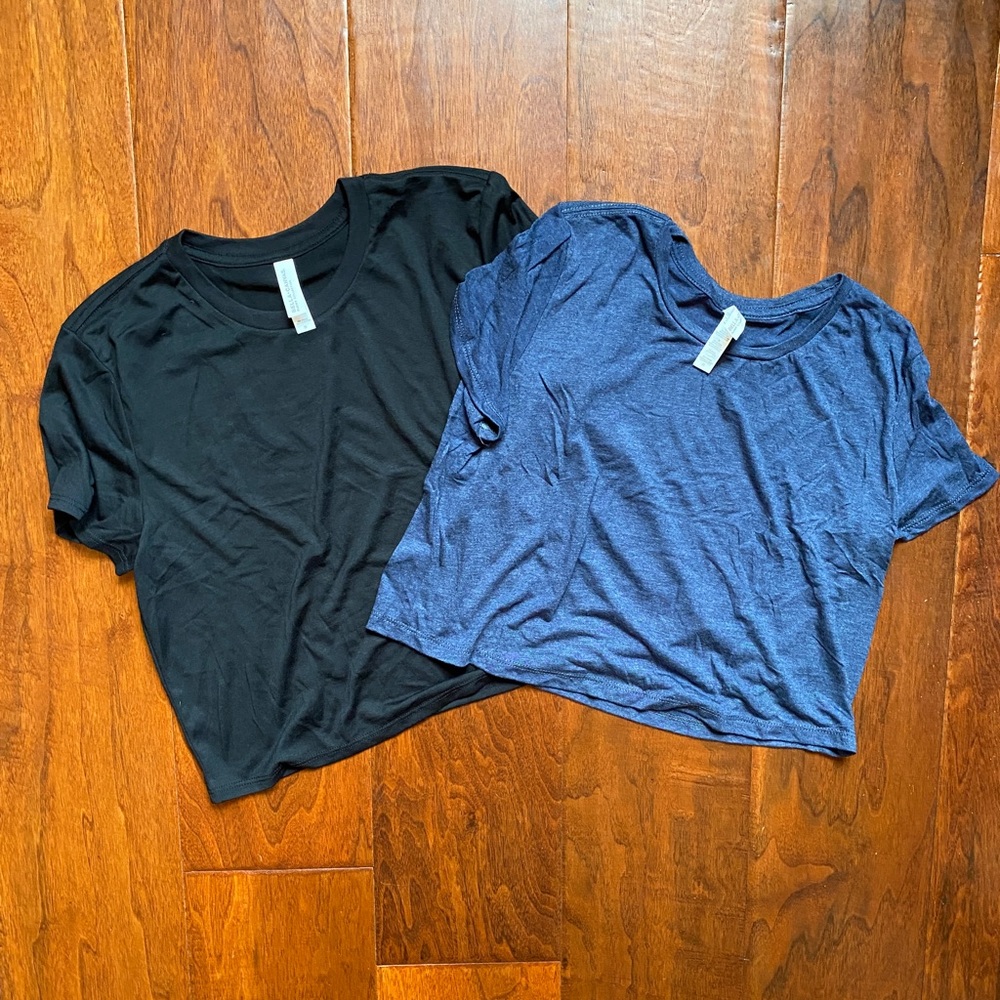 Bella Canvas cropped shirts